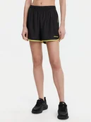 Spodenki damskie - adidas Szorty sportowe Linear Logo Sprinter JD2727 Czarny Loose Fit - miniaturka - grafika 1