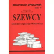 Lektury szkoła podstawowa - Biblios Szewcy Stanisława Ignacego Witkiewicza - zeszyt 40 - Danuta Polańczyk - miniaturka - grafika 1