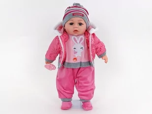 Adar Lalka bobas z głosem 45cm w worku 416512 - Lalki dla dziewczynek - miniaturka - grafika 1