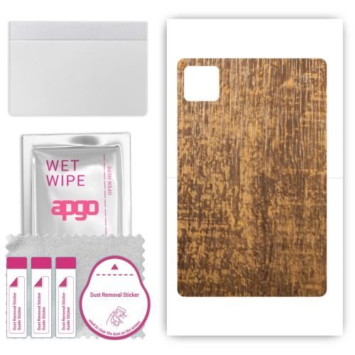 folia naklejka skórka strukturalna na TYŁ do Xiaomi Pad 6 - Drewno Dąb Stary - apgo SKINS