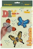 Prace ręczne dla dzieci - Hama 3452 midi, Motyle - miniaturka - grafika 1