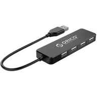 Huby USB - ORICO Adapter Hub USB do 4x USB (czarny) - miniaturka - grafika 1