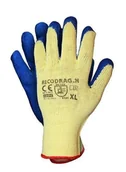 Rękawice robocze - Reis Rękawice robocze powlekane żółto-niebieskie rozm. XL RAWRECODRAGYNXL - miniaturka - grafika 1