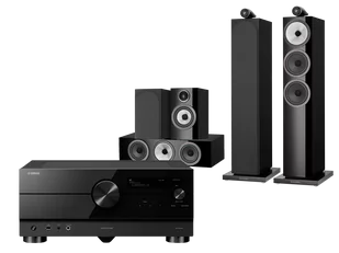 Kino domowe Yamaha RX-A4A (czarny) + 703 S3 + 707 S3 + HTM71 S3 (czarny) - Kino domowe - miniaturka - grafika 1