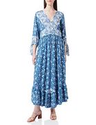 Sukienki - Joe Browns Damska letnia sukienka w stylu boho w stylu paisley, na co dzień, niebieska, 6 - miniaturka - grafika 1