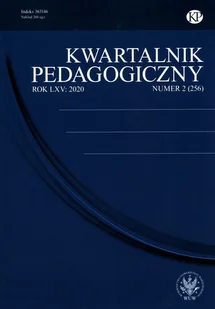 Kwartalnik Pedagogiczny 22020 - czasopismo - Czasopisma - miniaturka - grafika 1