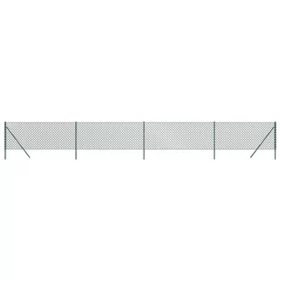 Ogrodzenie z siatki, zielone, 0,8x10 m Lumarko! - Ogrodzenia - miniaturka - grafika 3