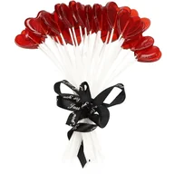 Gumy do żucia, lizaki, dropsy - LIZAK KIWACZEK SERCE LIZAKI KIWACZKI SERDUSZKA (16G) 50SZT - miniaturka - grafika 1