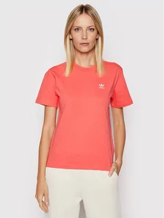 Koszulki sportowe damskie - Adidas T-Shirt Sunflower Graphic HC4596 Pomarańczowy Regular Fit - grafika 1