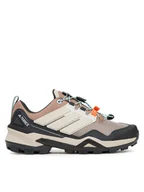 Buty trekkingowe damskie - adidas Trekkingi Terrex Skychaser JQ9938 Brązowy - miniaturka - grafika 1