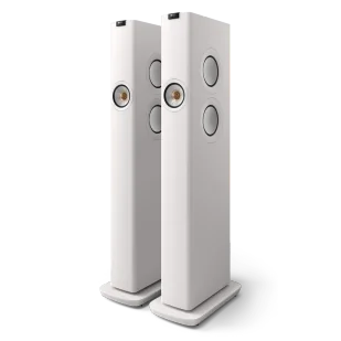 KEF LS60 Wireless aktywna kolumna podłogowa RoonReady AirPlay2 HDMI (sztuka/biały) - Głośniki i kolumny - miniaturka - grafika 1