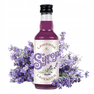 Syrop z lawendy 200 ml DO DESERÓW matcha latte lawenda syrop do KAWY - Syropy i koncentraty owocowe - miniaturka - grafika 1
