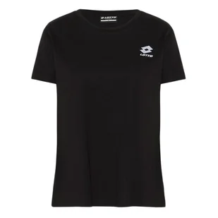 Koszulka damska Lotto 1124012-19-4006 - czarna - Koszulki sportowe damskie - miniaturka - grafika 1