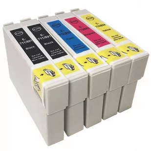 5x Tusz do Epson D92 SX105 SX415 DX8450 T0711-714 - Tusze zamienniki - miniaturka - grafika 1