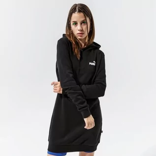 Sukienki - Puma SUKIENKA ESS HOODED DRESS FL BLACK 58912901 - grafika 1