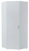 Komody - Szafa Szafka Narożna Bodo 1D 80X80 Biała Komoda - miniaturka - grafika 1