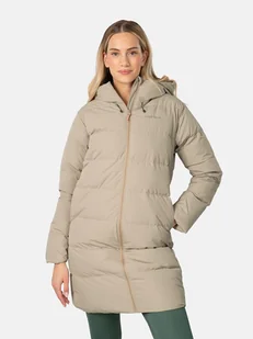 KARI TRAA Płaszcz puchowy "Julia" w kolorze szarobrązowym - Kurtki damskie - miniaturka - grafika 1
