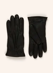 Ugg Skórzane Rękawiczki 3 Point schwarz - Rękawiczki - miniaturka - grafika 1