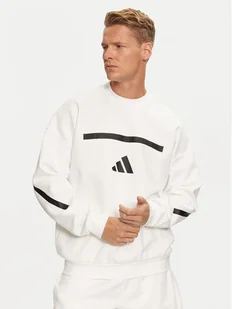 adidas Bluza Z.N.E. JF2451 Biały Loose Fit - Bluzy męskie - miniaturka - grafika 1