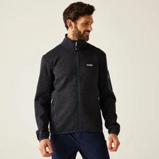 Regatta Polar męski rozsuwany Newhill Niebieski, Rozmiar: XL - Bluzy sportowe męskie - miniaturka - grafika 1