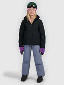 Spodnie narciarskie - 4F Spodnie narciarskie membrana 5000 dziewczęce - szare 152 (11-12 lat) - miniaturka - grafika 1