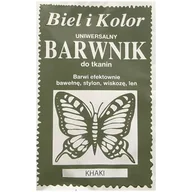 Środki do prania - Barwnik do Tkanin Khaki 10g - miniaturka - grafika 1