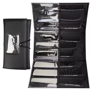 Zestaw grzebieni Toni&Guy Carbon N-20 9 szt. - Grzebienie fryzjerskie - miniaturka - grafika 1