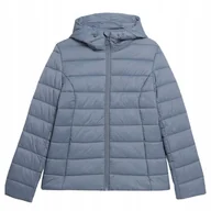 Kurtki damskie - Outhorn Kurtka Damska Puchowa F011 Niebieska Xl - miniaturka - grafika 1