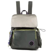 Plecaki - MUNICH Deep Recycled FW25 Backpack C/Khaki, Torby i plecaki damskie, khaki - miniaturka - grafika 1