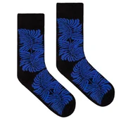 Skarpetki męskie - Skarpetki z bawełny organicznej - Paproć - KABAK 36-41 - miniaturka - grafika 1