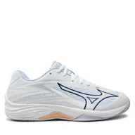 Buty sportowe damskie - Buty halowe Mizuno Thunder Blade Z V1GC2370 Biały - miniaturka - grafika 1