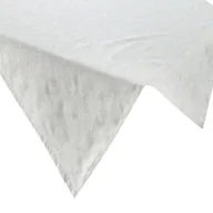 Obrusy i serwetki - Obrus świąteczny śnieżynki FLASH 85X85 szampański - miniaturka - grafika 1