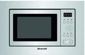 Kuchenki mikrofalowe do zabudowy - Brandt BMS6112X - miniaturka - grafika 1