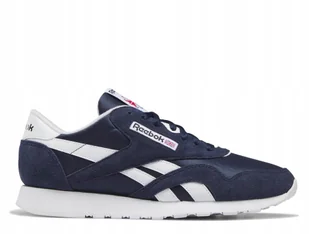 Buty Męskie Reebok Classic Nylon 100009276 Sneakersy Granatowe - Sneakersy męskie - miniaturka - grafika 1