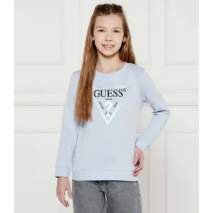 Guess Bluza Regular Fit - Bluzy dla dziewczynek - miniaturka - grafika 1