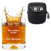 Księgarnia OUTLET - Szklanka do whisky w etui dla Taty - Prezent na Dzień Ojca - na urodziny - miniaturka - grafika 1