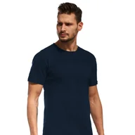 Koszulki męskie - Koszulka Authentic 202 NEW granatowy Cornette-XL - miniaturka - grafika 1