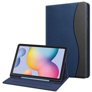 FINTIE Etui do Samsung Galaxy Tab S6 Lite 10,4 cala 2022/2020 (model SM-P610/P613/P615/P619) z uchwytem na długopis S, wielokątowe wyświetlanie foliowe etui z przegródką, funkcja budzenia/snu - Etui do tabletów - miniaturka - grafika 1