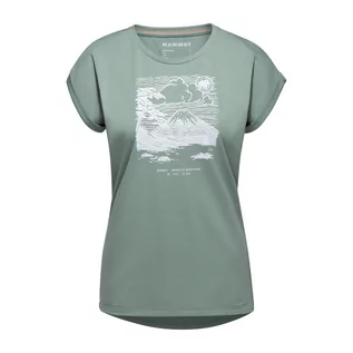 Koszulki sportowe damskie - Koszulka trekkingowa damska Mammut Mountain Fujiyama - grafika 1