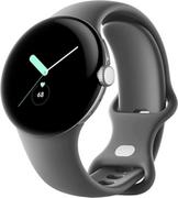 Smartwatch - Smartwatch Google Pixel Watch WiFi Srebrny węgiel drzewny (GA03305-DE) - miniaturka - grafika 1