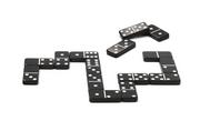 Gry planszowe - Djeco Gra domino - klasyczne, czarno białe domino, gra towarzyska, DJ05229 DJ05229 N - miniaturka - grafika 1