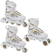 Rolki - Rolko Wrotki 3w1 Raven Profession White/Gold 35-39 - miniaturka - grafika 1