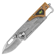 Noże - Nóż składany Sanrenmu 6050LUF-PV-T4 Tan - miniaturka - grafika 1