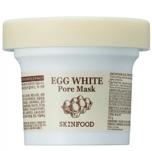Skinfood Egg White Pore Mask 125g - Maseczki do twarzy - miniaturka - grafika 1