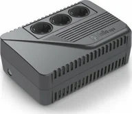 Zasilacze awaryjne UPS - UPS Riello Zasilacz awaryjny UPS Interaktywny Riello IPE 600 Czarny - miniaturka - grafika 1