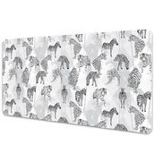 Podkładki na biurko - Podkładka na biurko Afrykańska fauna 90x45 cm - miniaturka - grafika 1