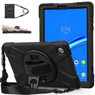 Etui do tabletów - Lenovo Strado Etui Armor z paskiem uchwytem Strap do Tab M10 TB-X306X/X306F (Czarne) DNETARMSX306XF.BLACK - miniaturka - grafika 1