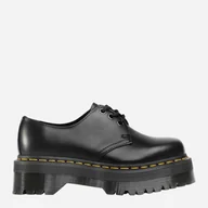 Półbuty damskie - Buty derby damskie na platformie Dr. Martens 1461 Quad 25567001 39 Czarne (190665329469). Półbuty damskie - miniaturka - grafika 1