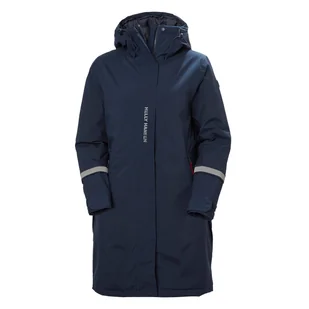 Damski Płaszcz ocieplany HELLY HANSEN W RWB INS TRANSITION 53637_597 – Granatowy - Płaszcze damskie - miniaturka - grafika 1