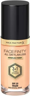 Max Factor Facefinity All Day Flawless 3 in 1 Foundation 33 Crystal Beige - Podkłady do twarzy - miniaturka - grafika 1